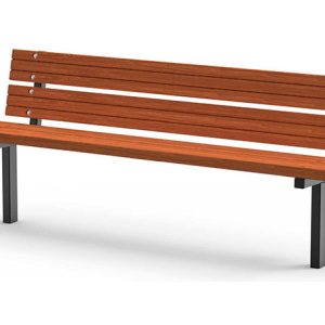 Wooden&Metal Bench