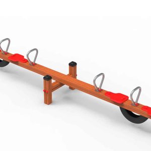 Wooden Seesaw