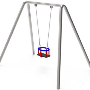 The Single Baby Metal Swing